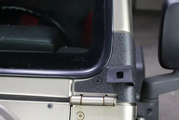 Jeep TJ Windshield Light Bracket 97-06 Wrangler TJ Fishbone Offroad - Fishbone Offroad - FB21031