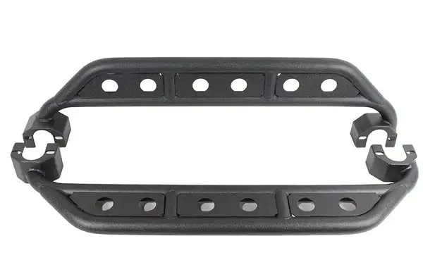 Jeep Wrangler Side Steps 07-18 Wrangler JK 2 Door Steel Black Textured Powdercoat Fishbone Offroad - Fishbone Offroad - FB23071
