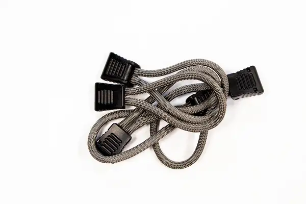 Paracord Zipper Pulls 5 Pcs Graphite Fishbone Offroad - Fishbone Offroad - FB51279-G
