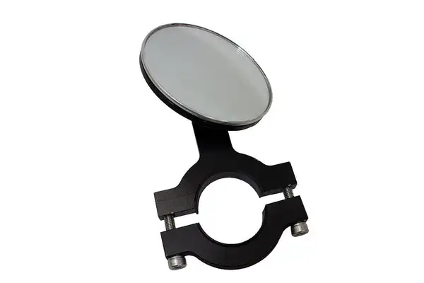 Tube Door Mirror Billet Aluminum Black Powdercoat Fishbone Offroad - Fishbone Offroad - FB21114
