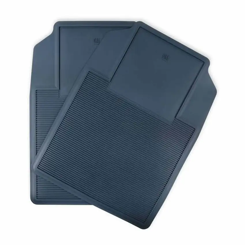 Fits 1973-1991 C/K Series Blazer And Suburban Floor Mat Set-Blue-05-100BL