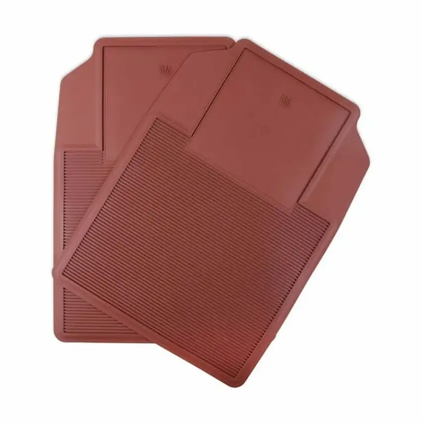 Fits 1973-1991 C/K Series Blazer And Suburban Floor Mat Set-Maroon-05-100MN