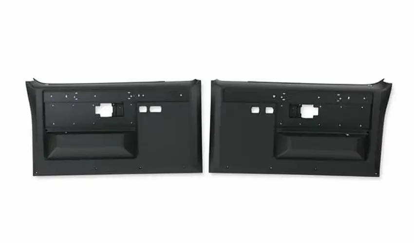 Fits 1981-1987 C/K Series Trucks-Power Locks/Windows; Door Panels-Black-05-280