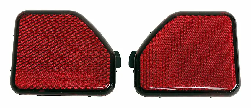 Fits 2018-2022 JL Wrangler; Fascia Reflector Set -68281936K-CRN