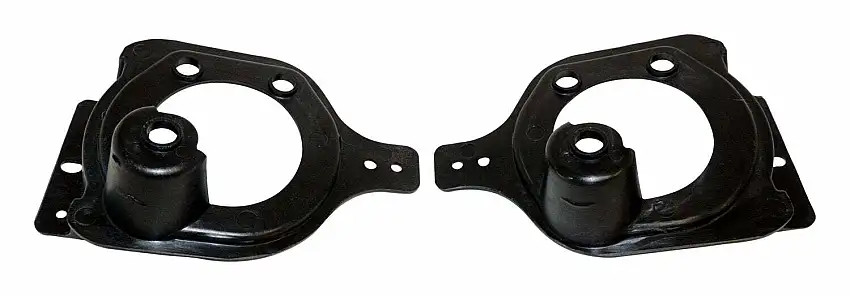 Fits 2018-2022 JL Wrangler w/ Sport; Fog Light Bracket Set -68293712K-CRN