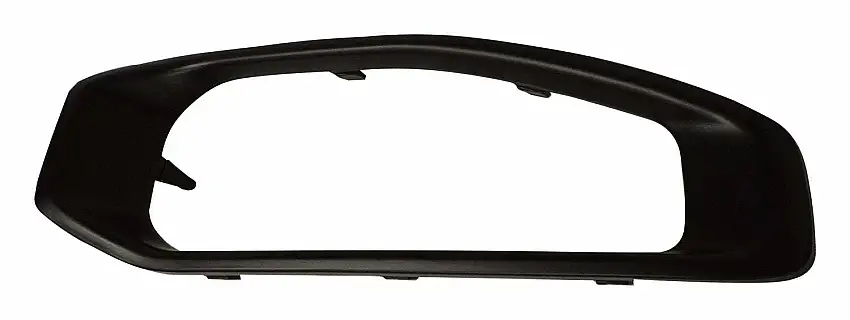 Fits 2018-2023 JL Wrangler; Bumper Applique -6BU58TZZAA-CRN