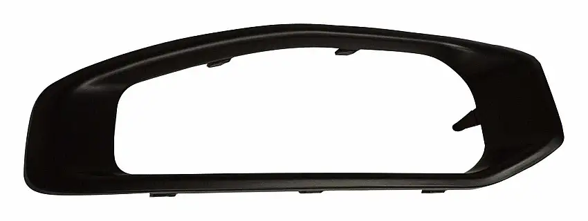 Fits 2018-2023 JL Wrangler; Bumper Applique -6BU59TZZAA-CRN