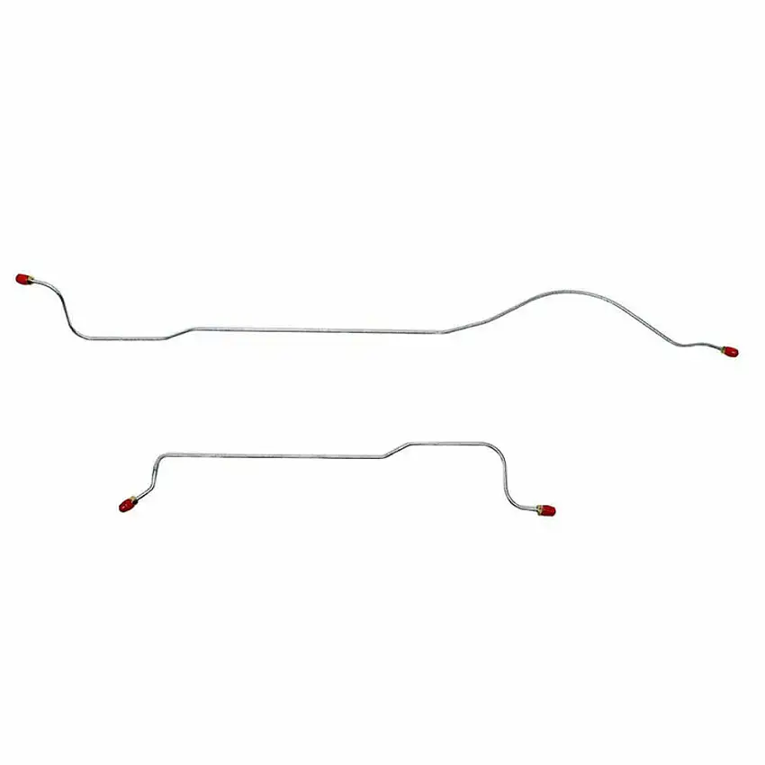 1964-1965 Mopar B-Body 2pc Axle Brake Lines Stainless Steel RRA6401SS