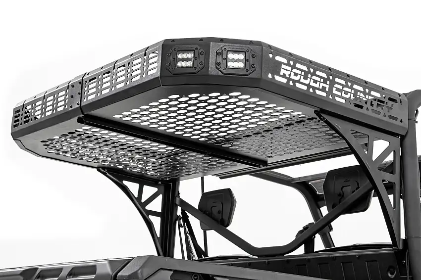 Fits Can-Am Defender HD 5/8/9/10 Cargo Rack Dual 2" Black LED Pairs 97027