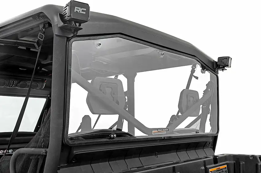 Fits Can-Am Defender HD 8/HD 9/HD 10 Rear Cab Panel; Scratch Resistant 98162032A