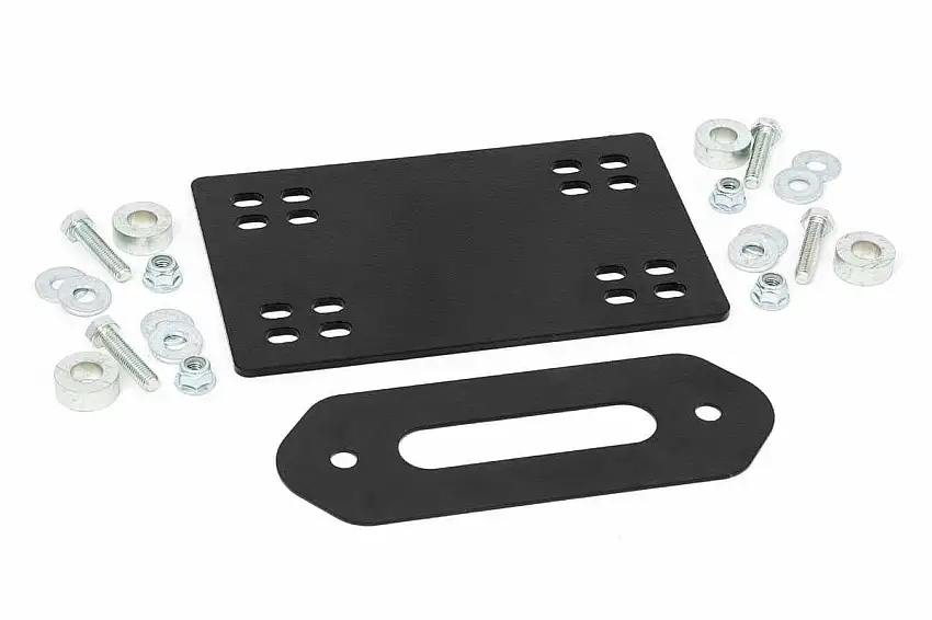 Fits Can-Am Defender HD 8/HD 9/HD 10 Winch Plate; 97016