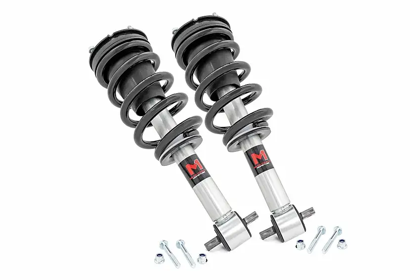 Fits Chevy 1500 (07-14) M1 Adjustable Leveling Struts Monotube 0-2" 502029