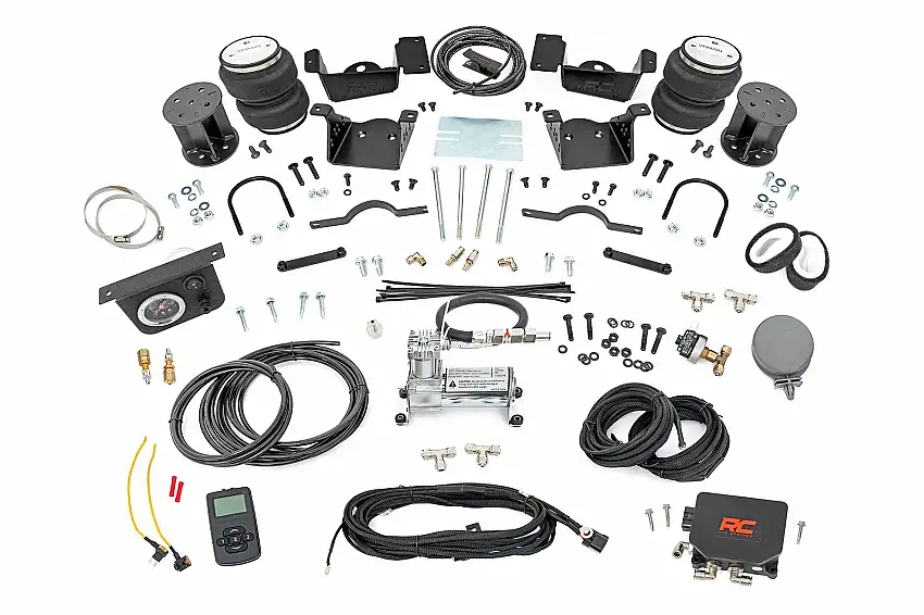 Fits Chevy 2500HD (20- Air Spring w/compressor Wireless Controller 3-5" 100345WC
