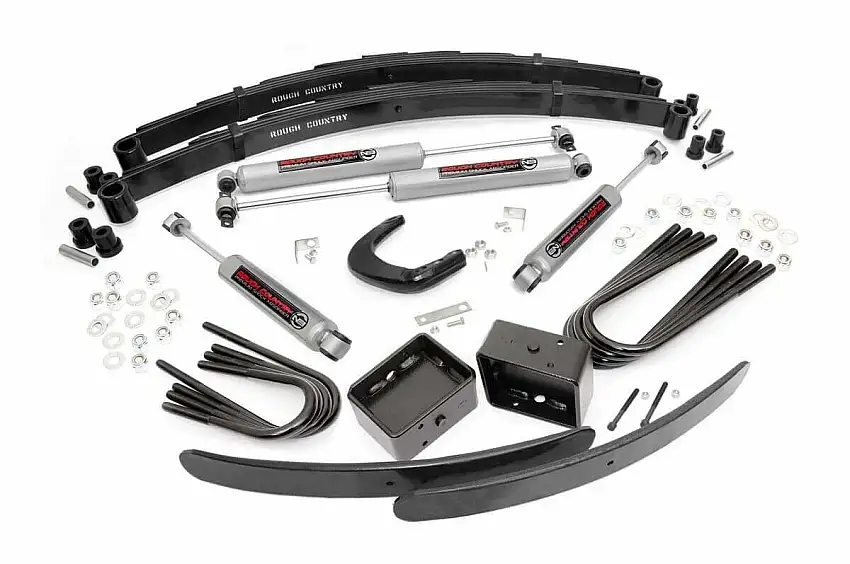 Fits Chevy 3/4-Ton Suburban/C20/K20 Truck/C25/K25 (73-76) 6" Rear Blocks 12730