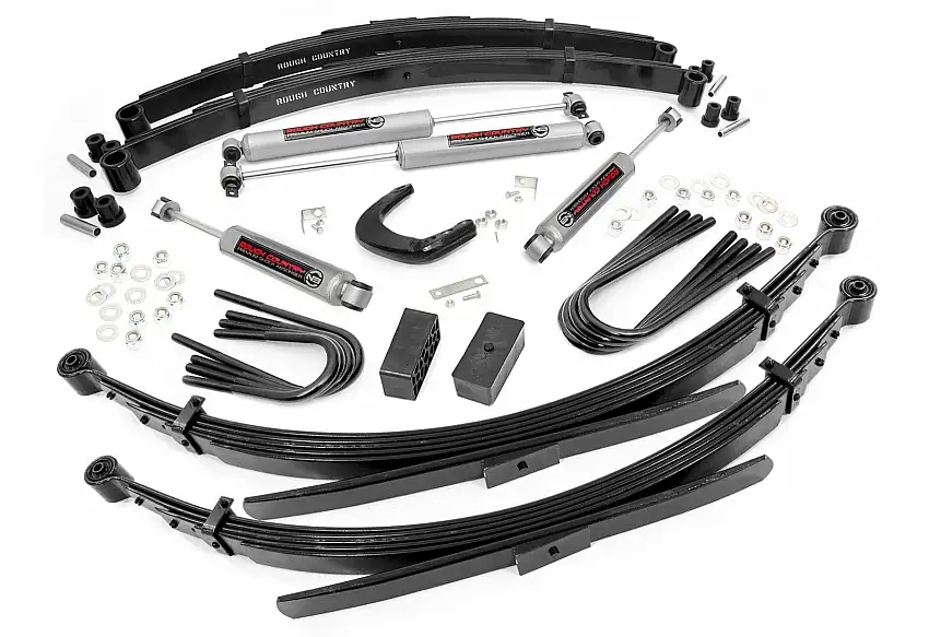 Fits Chevy 3/4-Ton Suburban/C25/K25 Truck(73-76) 6" Lift 52" Rear Springs 12930