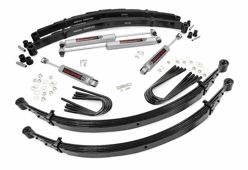 Fits Chevy 3/4-Ton Suburban/C25/K25 Truck(77-87) 2" Lift 52" Rear Springs 24030
