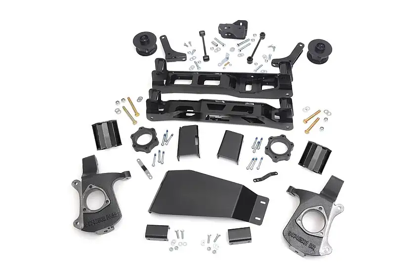Fits Chevy Avalanche 2WD/4WD (2007-2013) 5 Inch Lift Kit; 20800