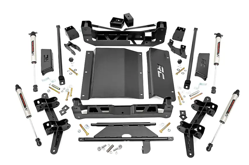 Fits Chevy C1500/K1500 Truck & SUV 4WD (1988-1999) 4 Inch Lift Kit; V2; 27470