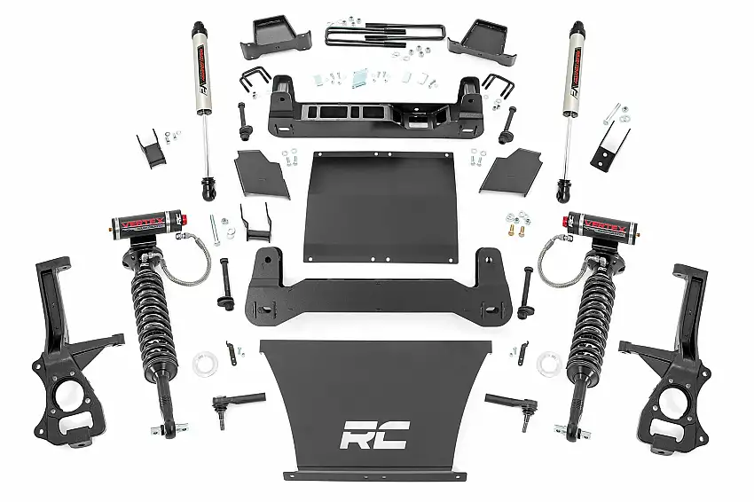 Fits Chevy Silverado 1500 2WD/4WD (2019-2024) 6 Inch Lift Kit; Vertex/V2; 21757