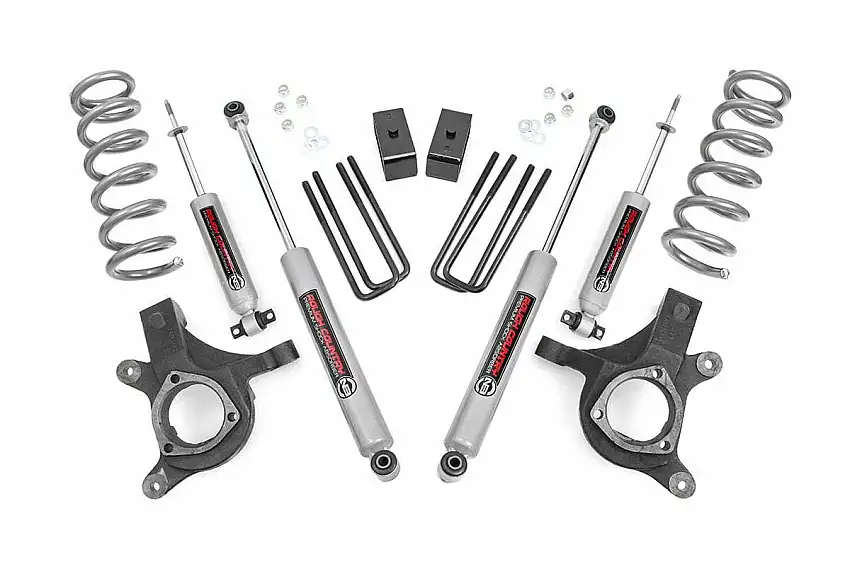 Fits Chevy Silverado & GMC Sierra 1500 2WD(1999-2006 & Classic) 4.5" Lift 239N2
