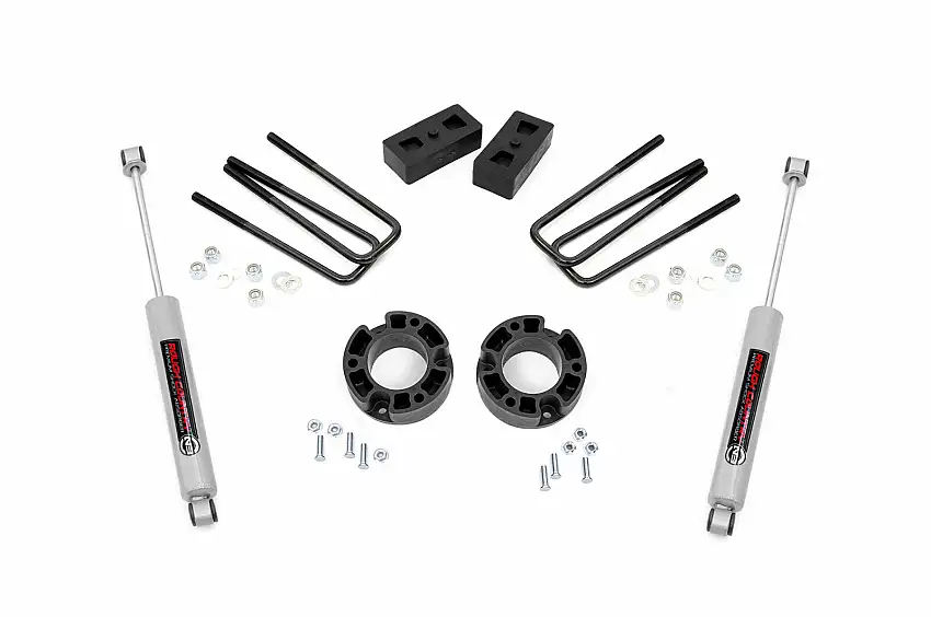 Fits Chevy Silverado & GMC Sierra 1500 2WD (2007-2013) 3.5 Inch Lift Kit; 26830