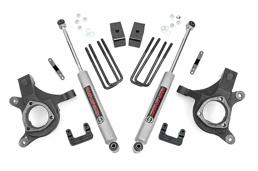 Fits Chevy Silverado & GMC Sierra 1500 2WD (2007-2013) 5 Inch Lift Kit; 10830