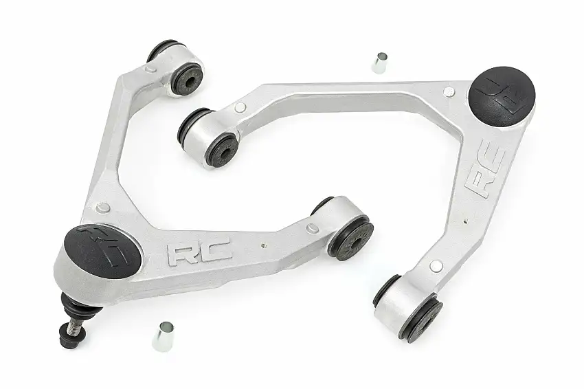 Fits Chevy/GMC 1500 (07-18 & Classic) Forged Upper Control Arms; 10025