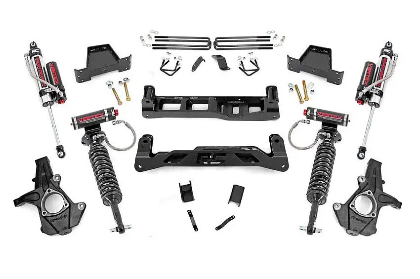 Fits Chevy/GMC 1500 2WD (07-13) 7.5 Inch Lift Kit; Vertex; 26350