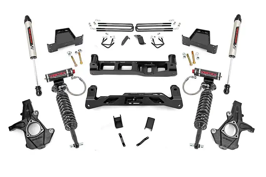 Fits Chevy/GMC 1500 2WD (07-13) 7.5 Inch Lift Kit; Vertex/V2; 26357