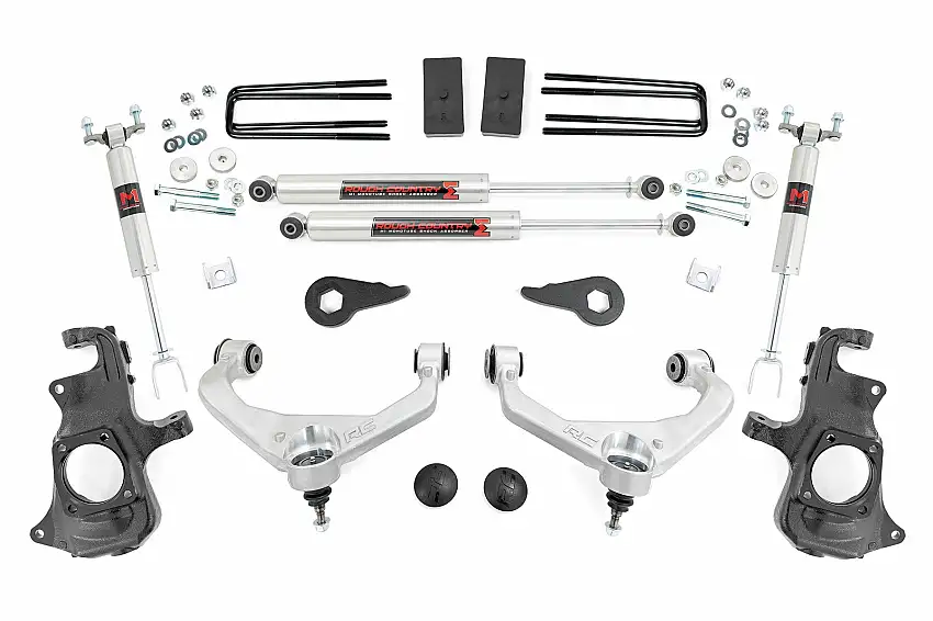 Fits Chevy/GMC 2500HD/3500HD (11-19) 3.5 Inch Knuckle Lift Kit; M1; 95740