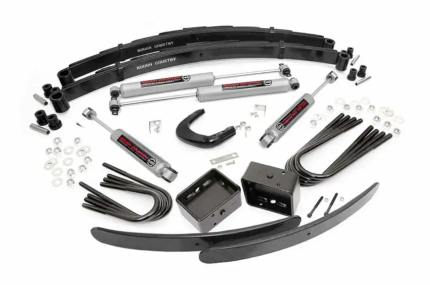 Fits Chevy/GMC 3/4-Ton Suburban (77-91)/C25/K25 Truck (77-87) 6" Lift Kit; 160.2