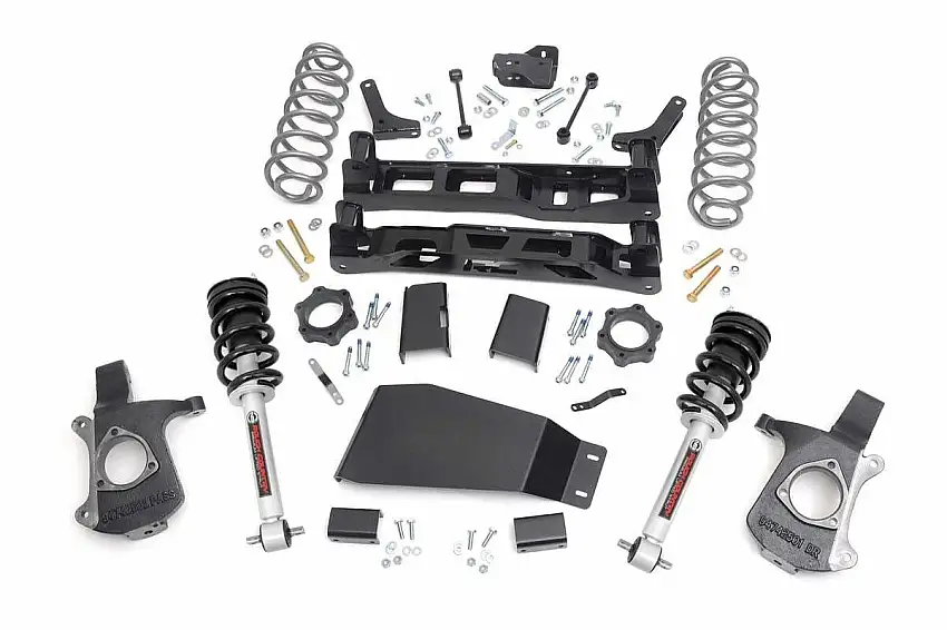 Fits Chevy/GMC SUV 1500 2WD/4WD (2007-2014) 5 Inch Lift Kit; N3 Struts; 28101