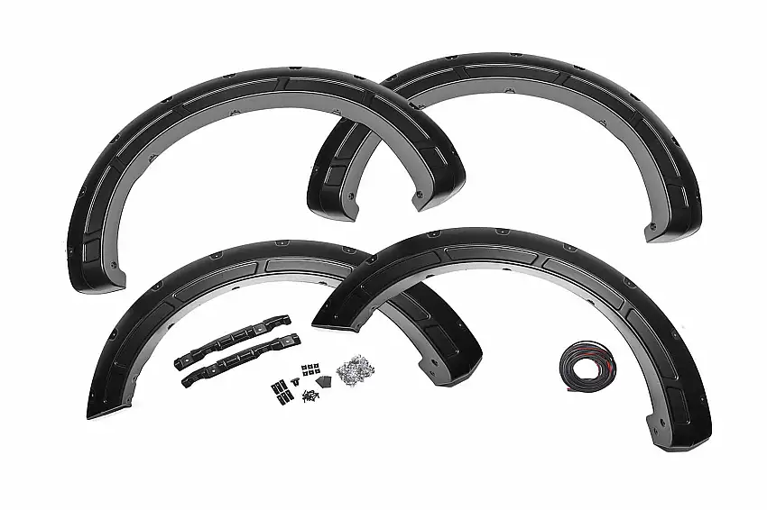 Fits Ford F-150 (2015-2020) Fender Flares Defender E7 Velocity Blue A-F11811-E7