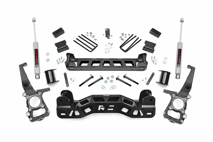 Fits Ford F-150 2WD (2009-2010) 4 Inch Lift Kit; 57231
