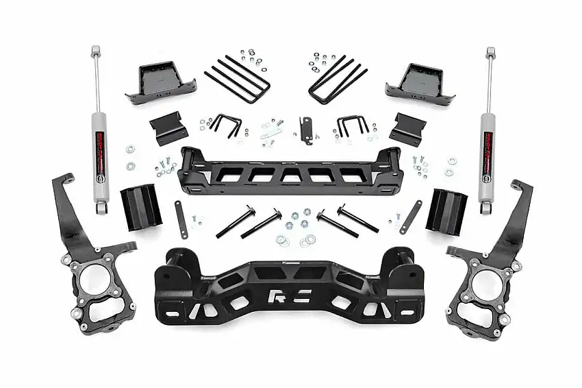 Fits Ford F-150 2WD (2011-2014) 6 Inch Lift Kit; 57330