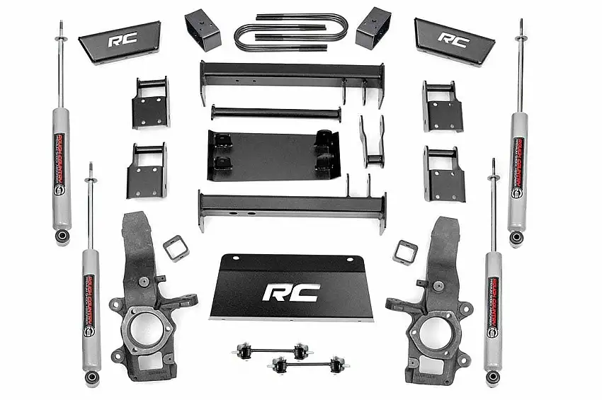 Fits Ford F-150 4WD (1997-2003) 5 Inch Lift Kit; 476.2