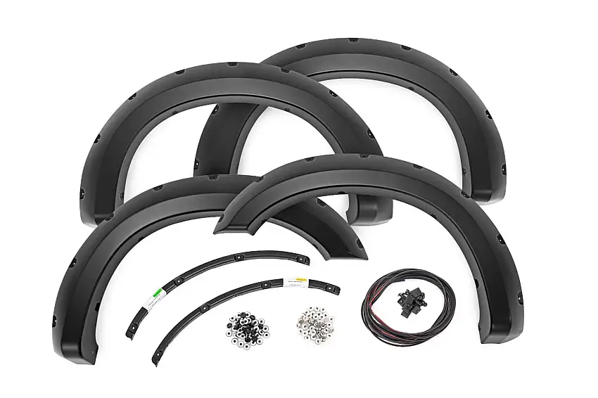 Fits Ford F-250/F-350 SD (11-16) Pocket Fender Flares; H5 Caribou; F-F21111A-H5