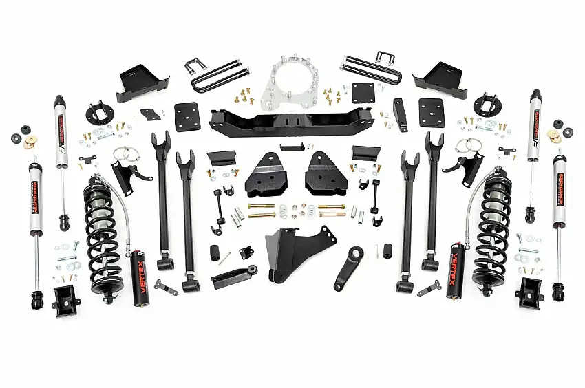Fits Ford F-250/F-350 SD (17-22) 6" Lift Kit; Diesel; 4-Link; C/O V2; 50756