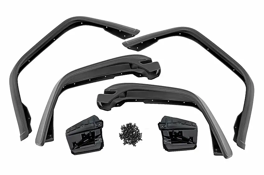 Fits Jeep Gladiator JT 4WD (2020-2024) WF1 Fender Flares; A-J02022