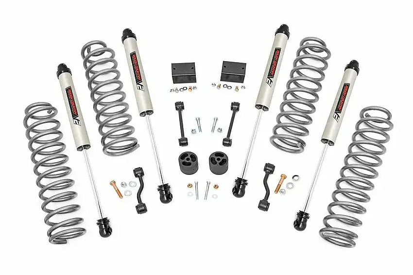 Fits Jeep Wrangler Unlimited 4WD (2024) 2.5 Inch Lift Kit; Coils; V2; 79770