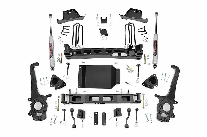 Fits Nissan Titan 2WD/4WD (2004-2015) 6 Inch Lift Kit; 875.2