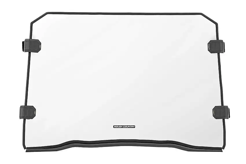 Fits Polaris RZR XP 1000 Full Windshield; w/ Factory Visor; 98182010