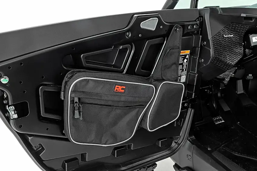 Fits Polaris RZR XP (2024) Door Bags; Front Door; 93165