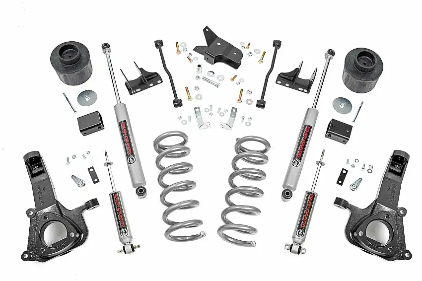 Fits Ram 1500 2WD (2009-2018 & Classic) 6 Inch Lift Kit; 30830