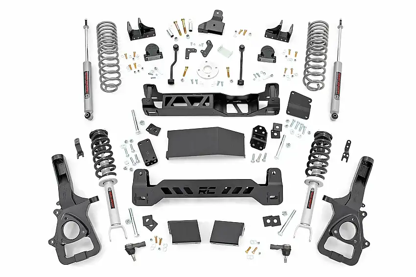 Fits Ram 1500 4WD (19-24) 6" Lift Kit; 22XL; N3 Struts; Dual Rate Coils; 33931