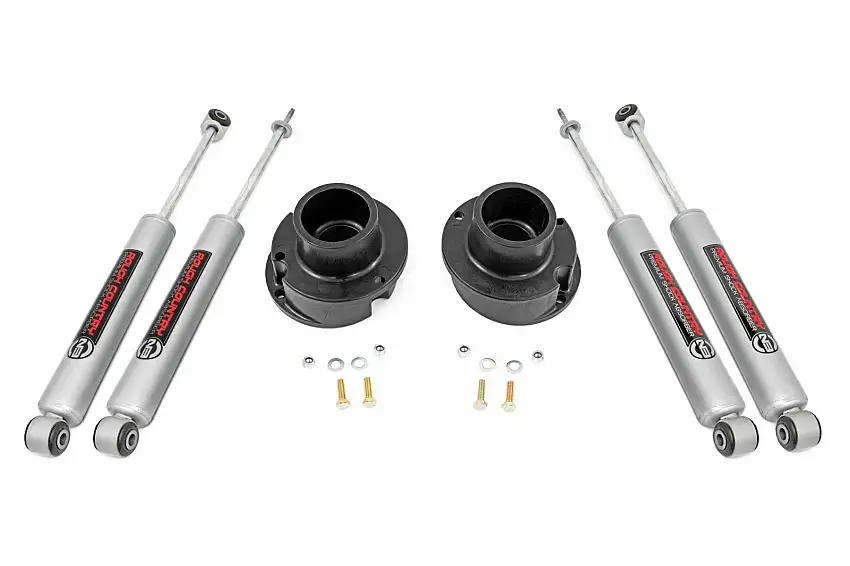 Fits Ram 2500 (14-24)/3500 (13-24) 2.5 Inch Leveling Kit; RR Leaf; N3; 37730A