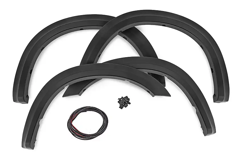 Fits Ram 2500 2&4WD (2020-2024) Fender Flares Sport PR4 Flame Red S-D10917-PR4