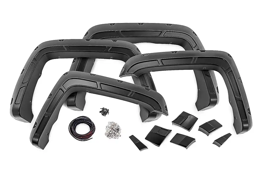 Fits Sierra 1500(14-18) Fender Flare Defender G2X Mahogany A-G11611-G2X