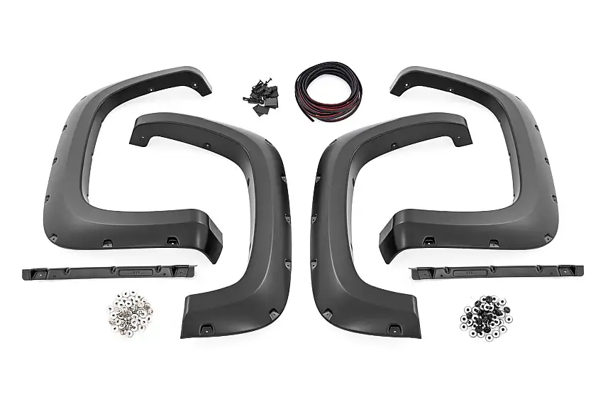 Fits Silverado 2500 HD(20-24) Pocket Fender Flare GTL Desert Sand F-C12011A-GTL