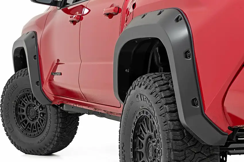 Fits Tacoma(24) Pocket Fender Flares 1J9 Celestial Silver Metallic F-T12421-1J9